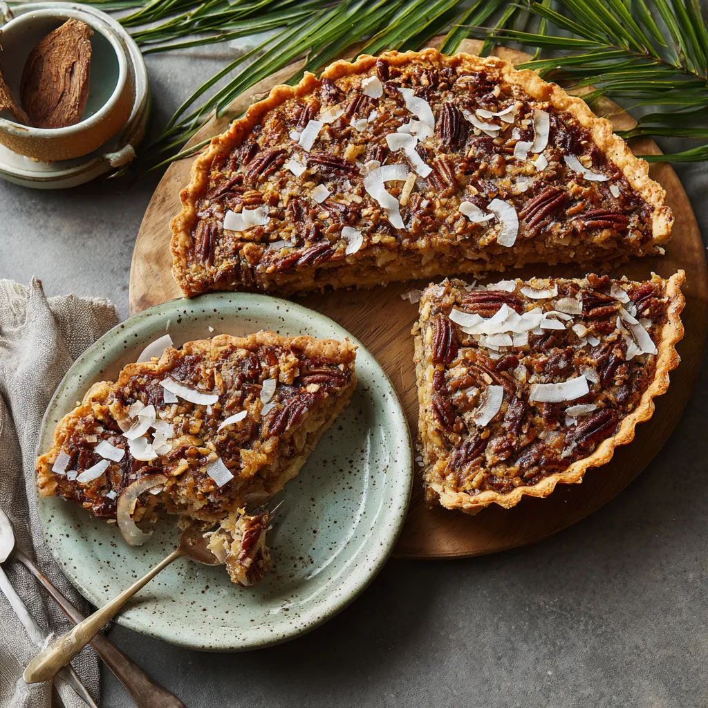 Coconut Pecan Stupid Pie Recipe​