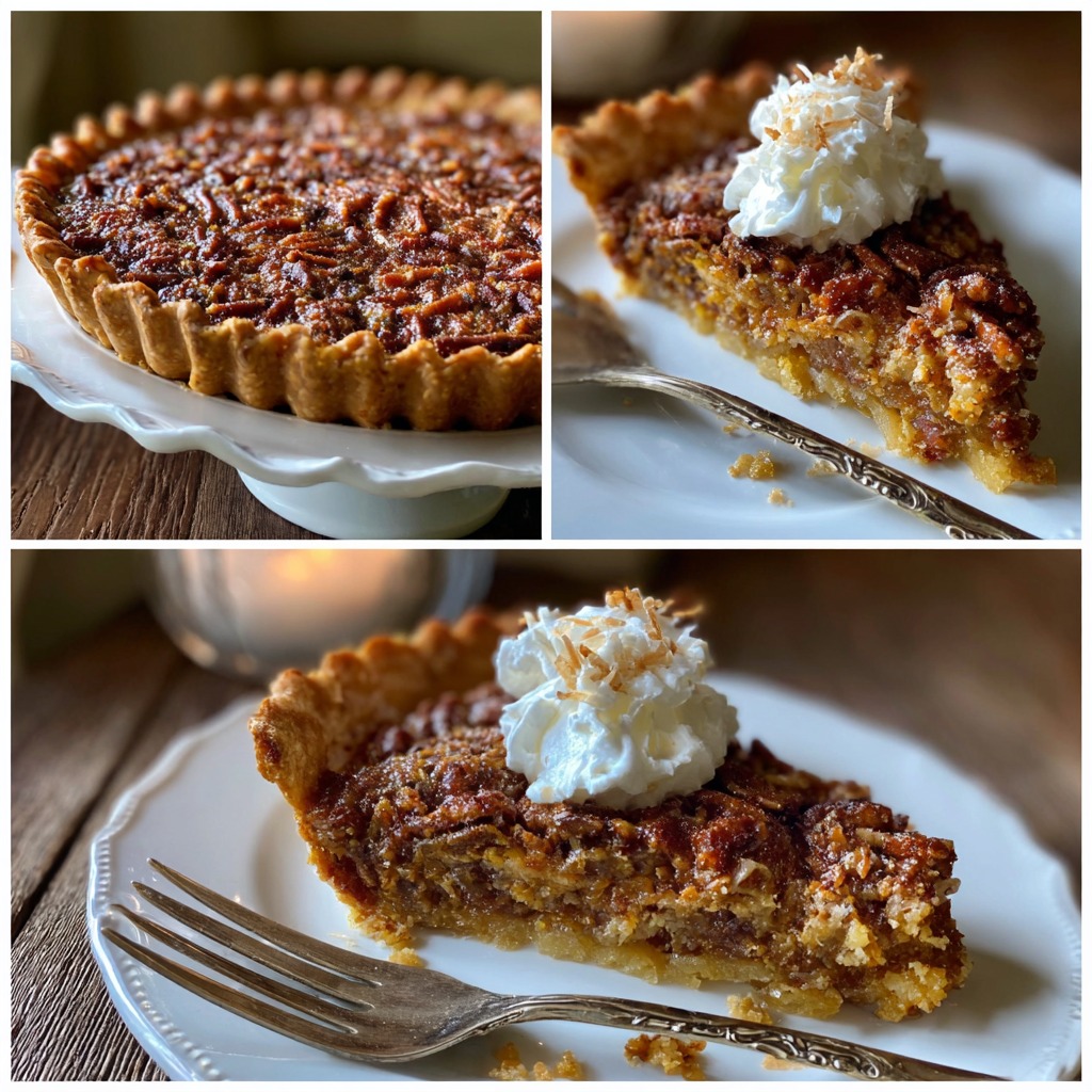 Coconut Pecan Stupid Pie Recipe