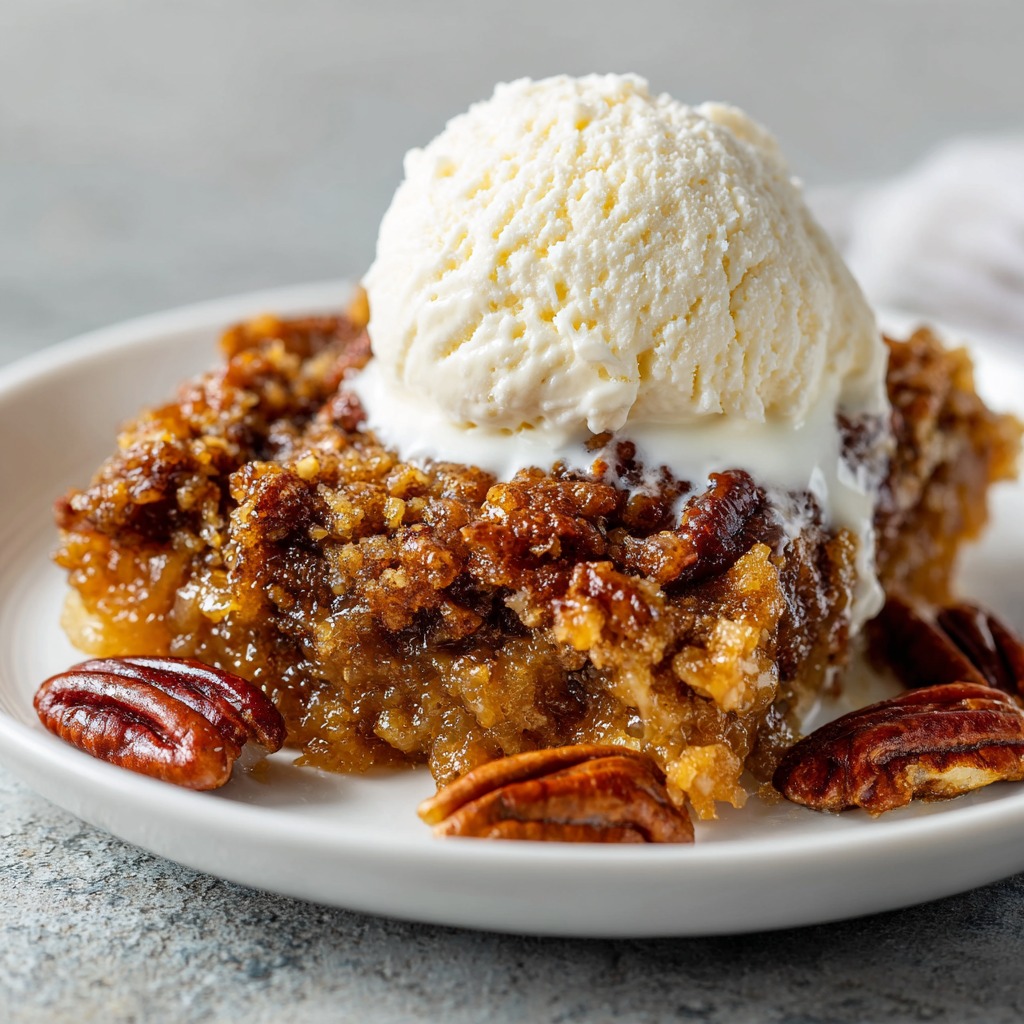 Pecan Pie Dump Cake