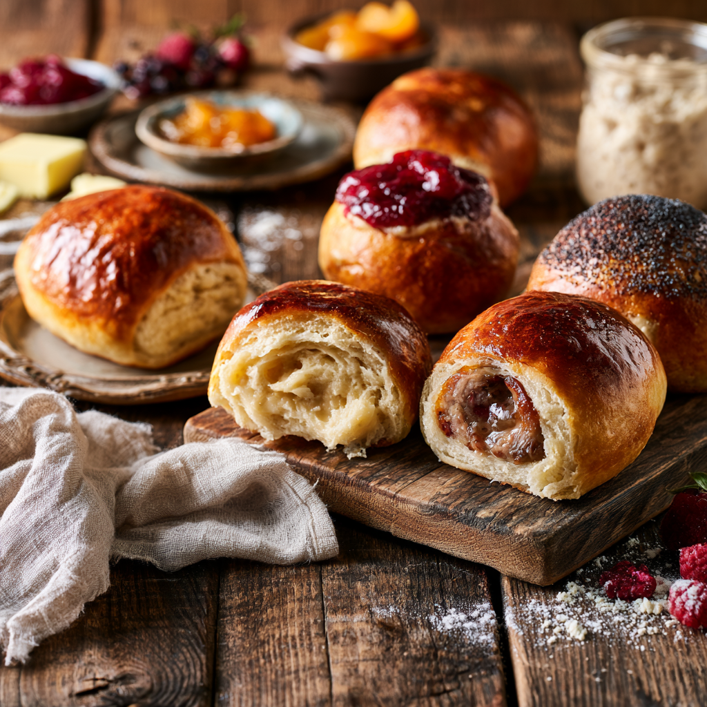 Sourdough Kolaches Recipe
