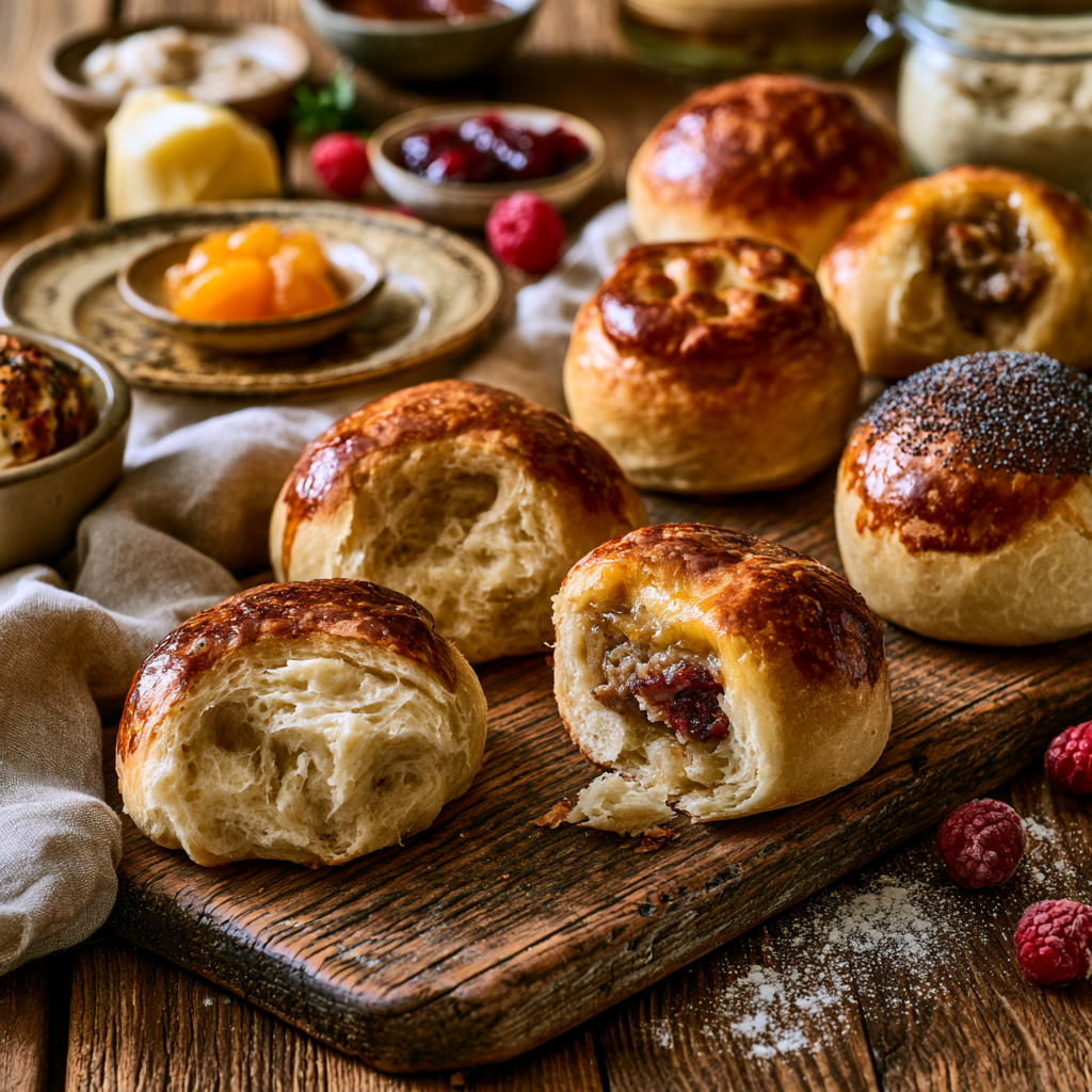 Sourdough Kolaches Recipe