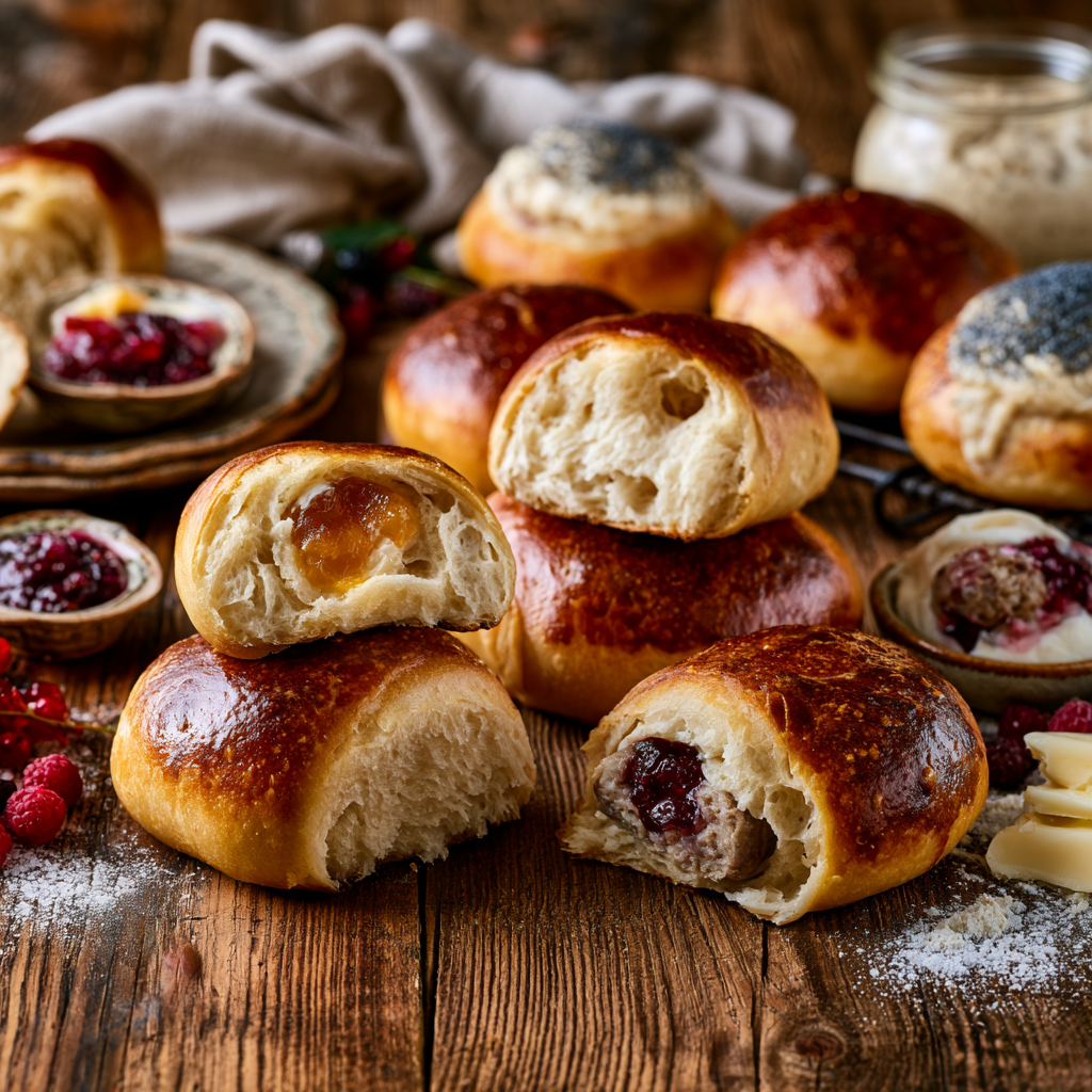 Sourdough Kolaches Recipe