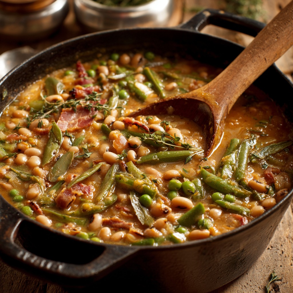 White Acre Peas Recipe