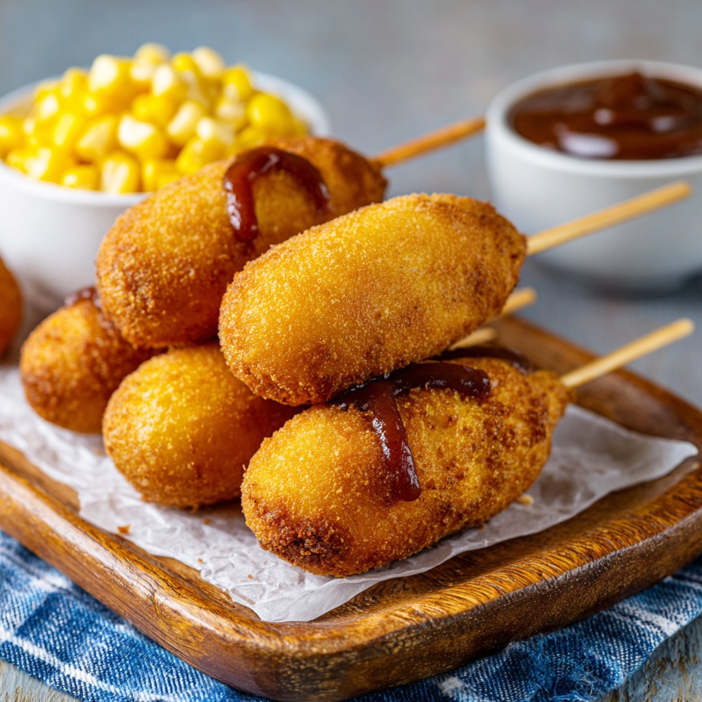 Air Fryer corn dogs​