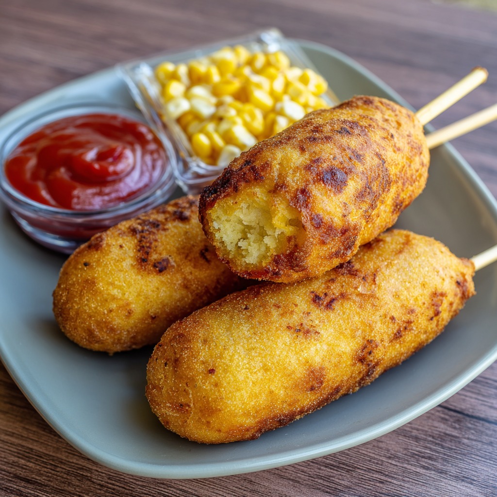 Air Fryer corn dogs​