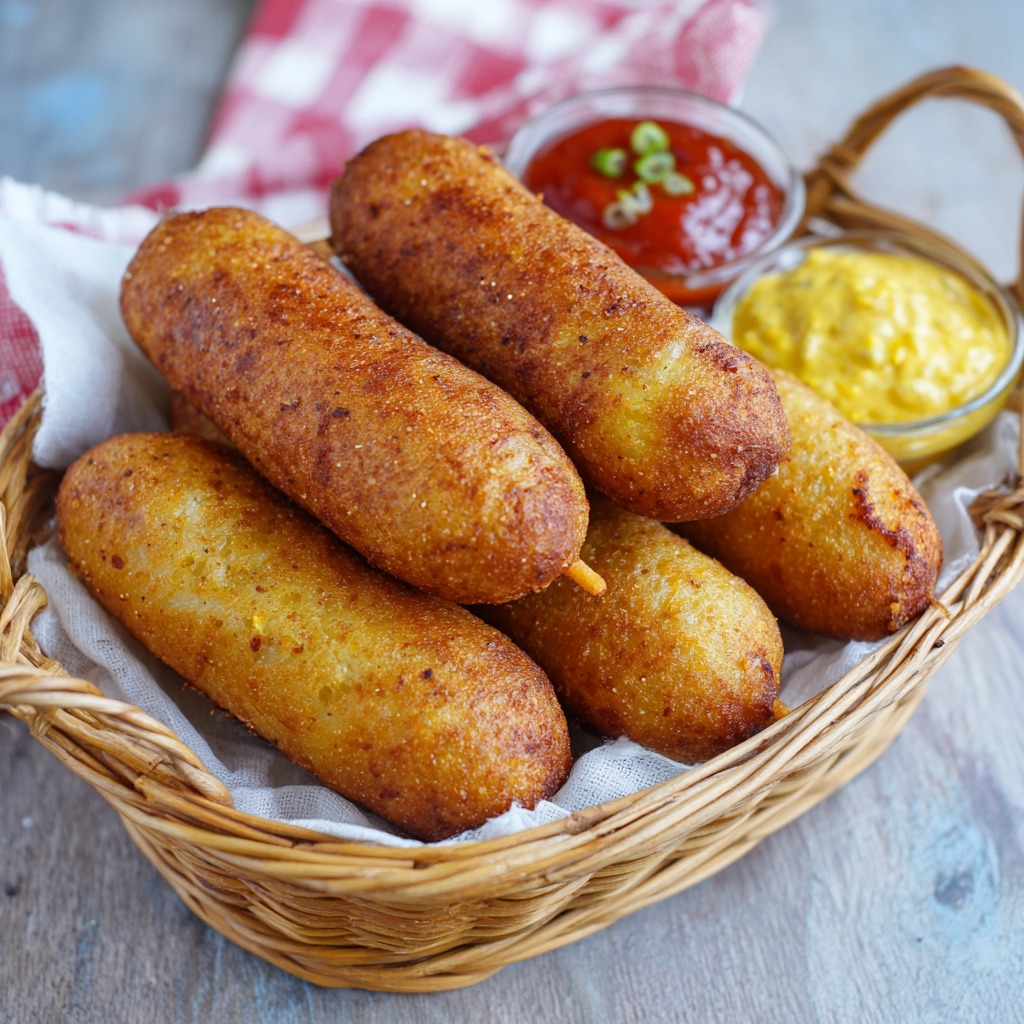 Air Fryer corn dogs​