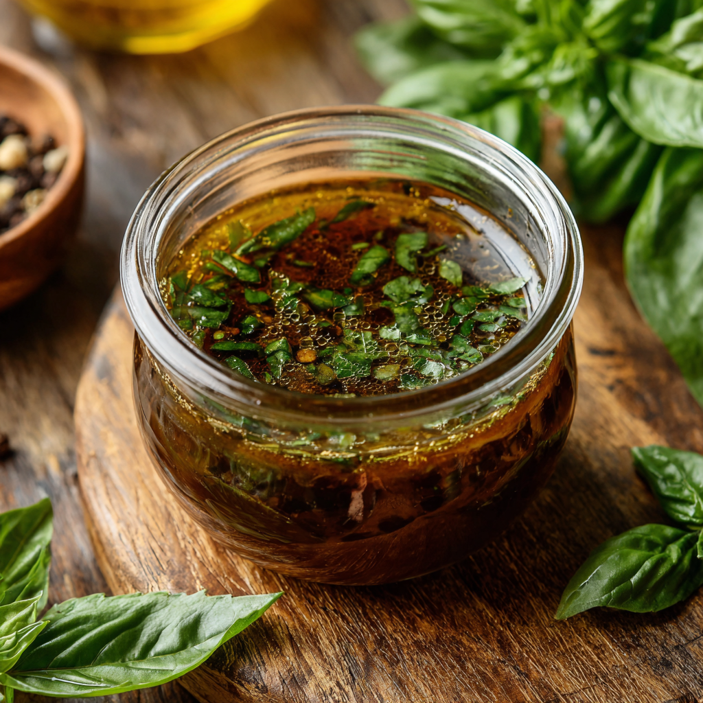 Balsamic Basil Vinaigrette Recipe