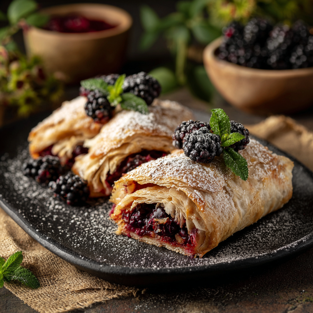 Blackberry Strudel Recipe​