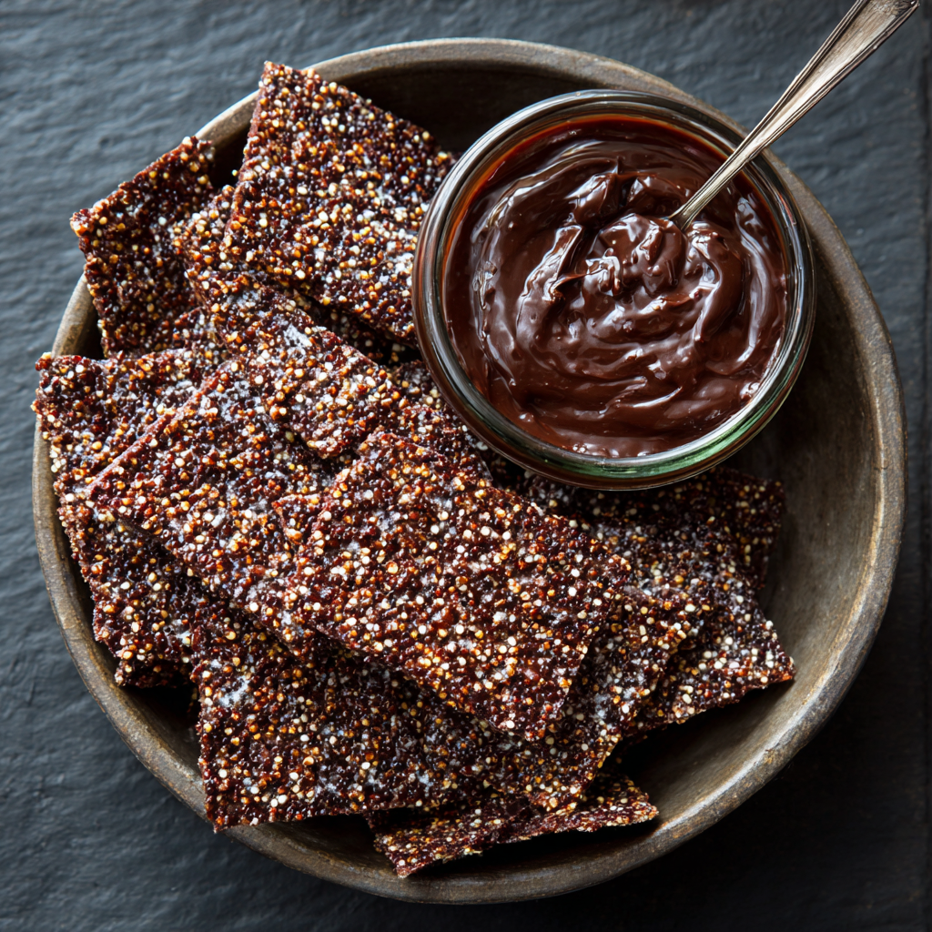 Chocolate Quinoa Crisps Recipe