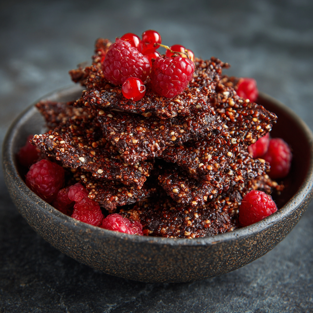 Chocolate Quinoa Crisps Recipe