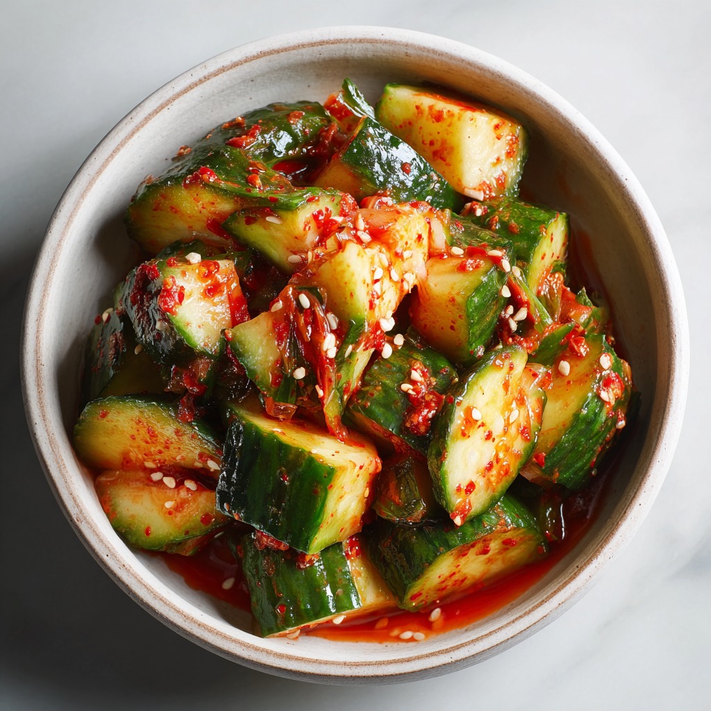Cucumber Kimchi Recipe