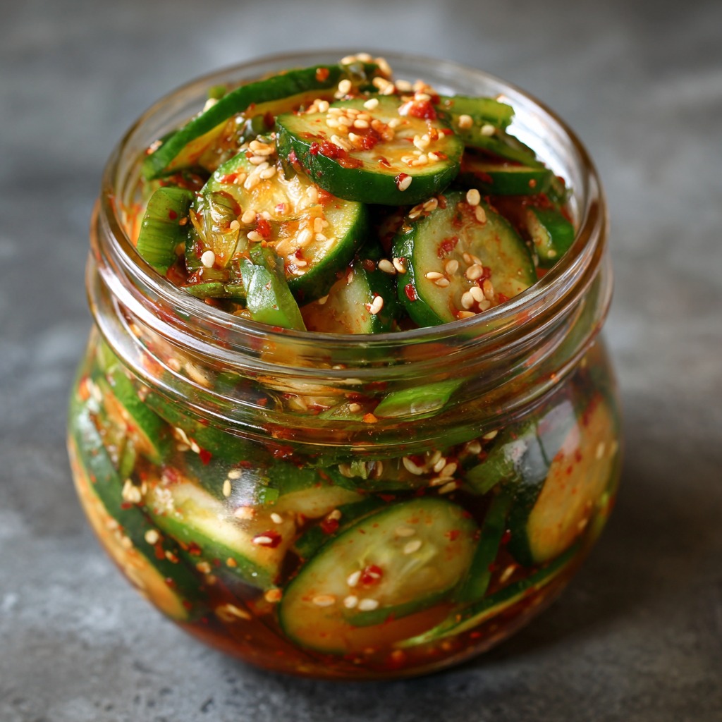 Cucumber Kimchi Recipe
