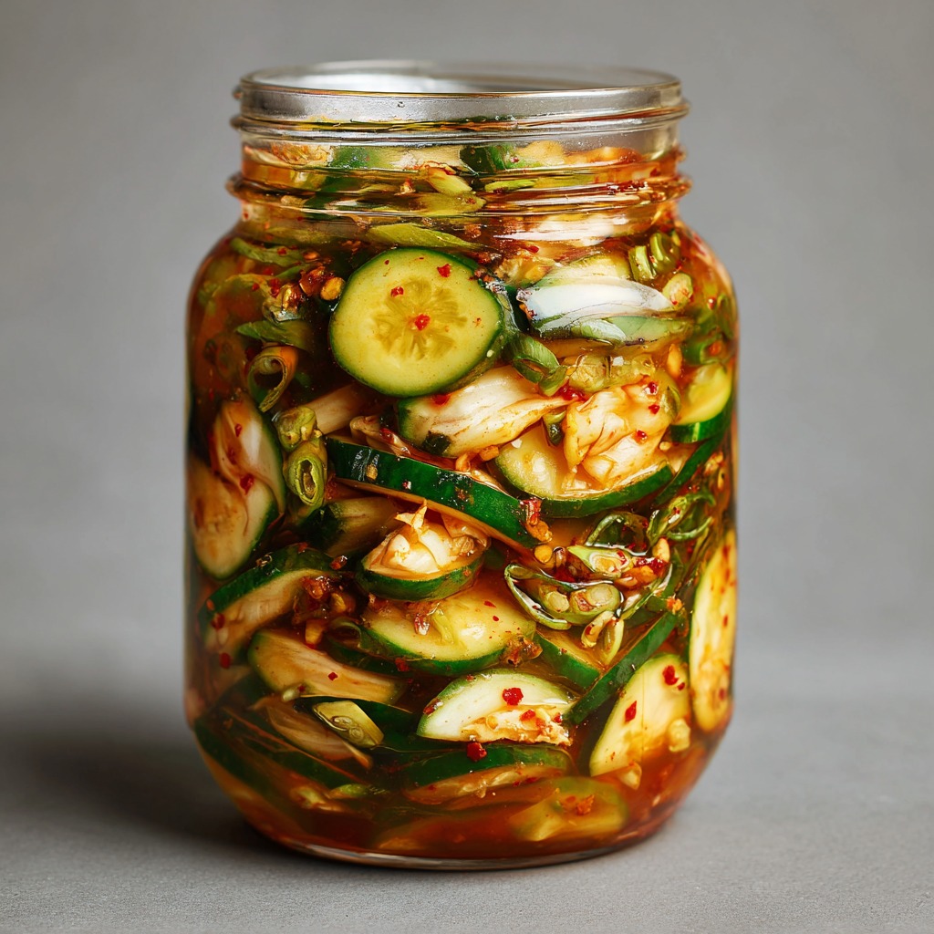 Cucumber Kimchi Recipe
