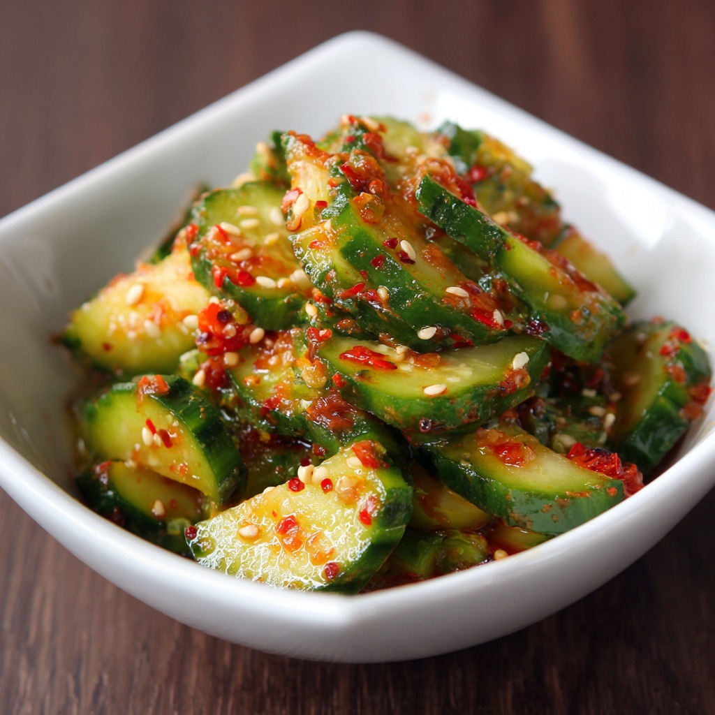 Cucumber Kimchi Recipe