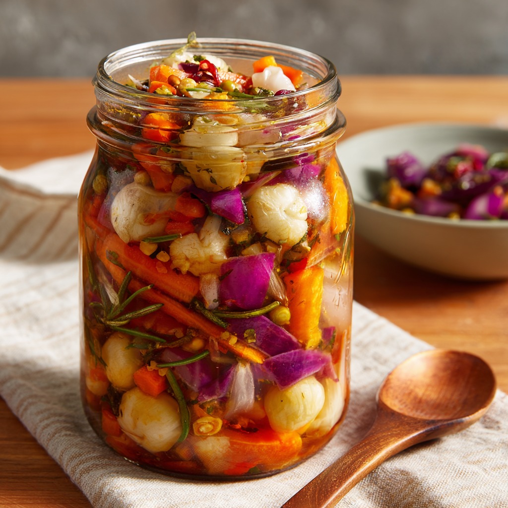 Fermented Giardiniera Recipe