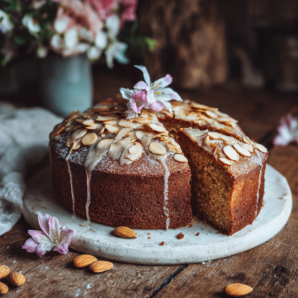 Almond Butter Cake Recipe
