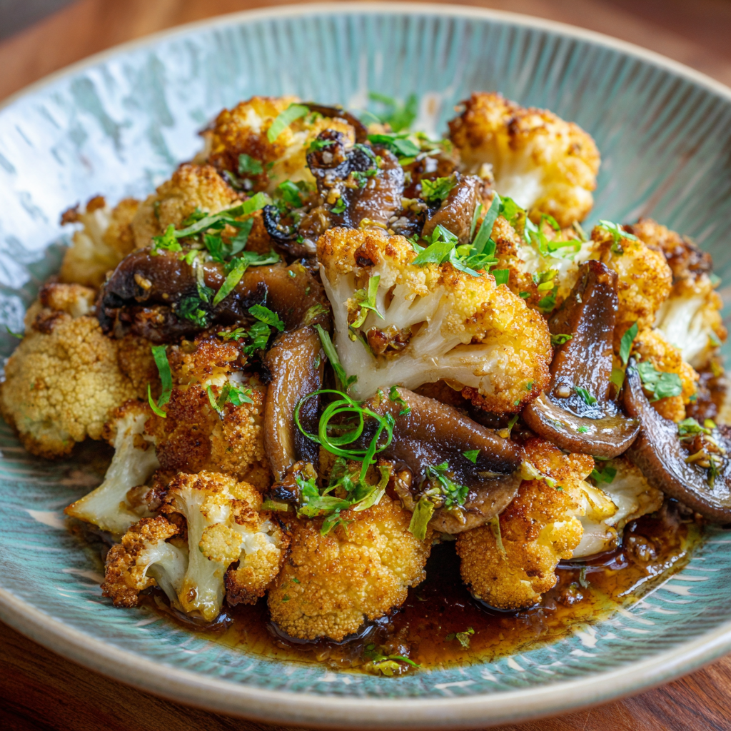 Cauliflower Mushroom Recipe