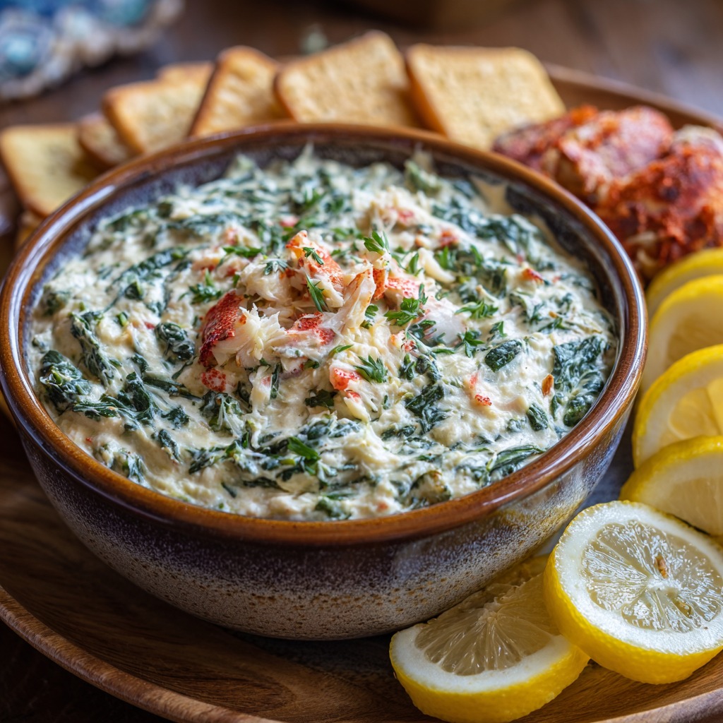 Spinach Dip With Crab Meat Recipe​
