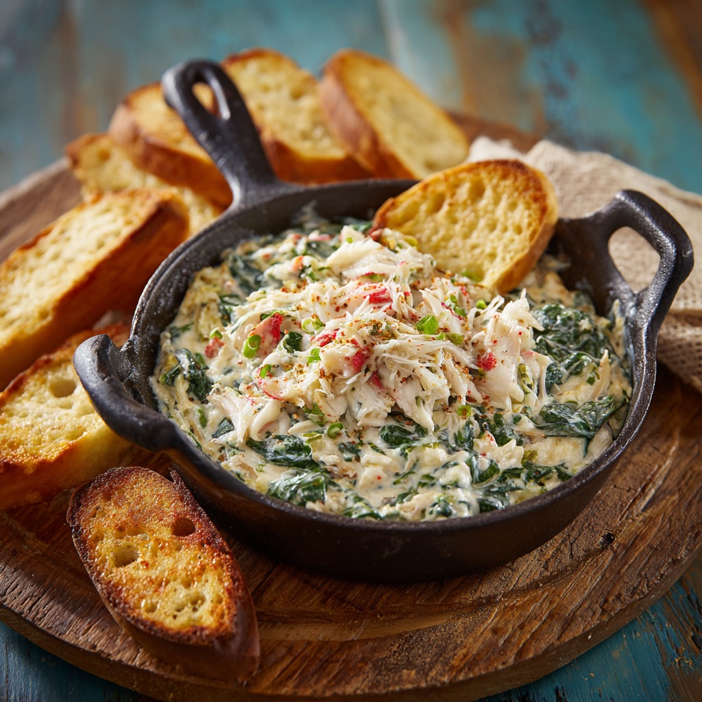 Spinach Dip With Crab Meat Recipe​