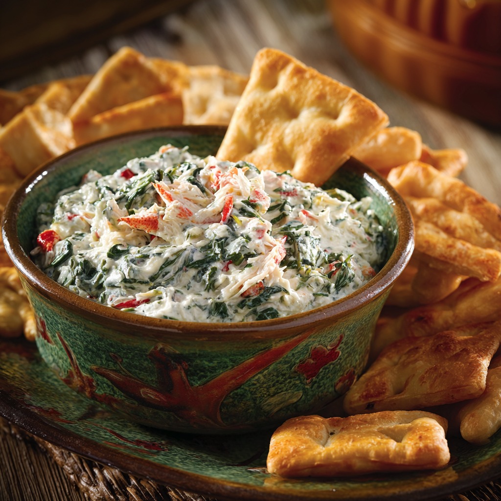 Spinach Dip With Crab Meat Recipe​