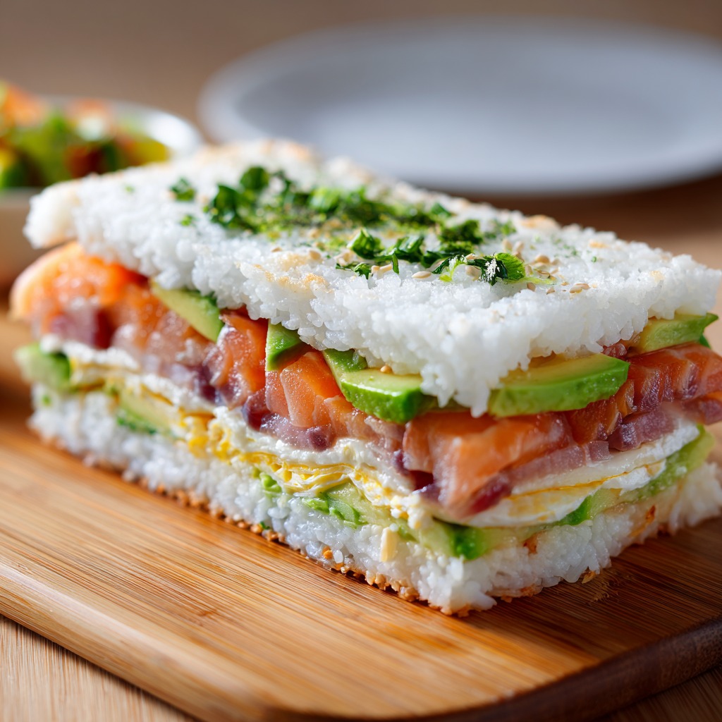 Sushi Sandwich Recipe
