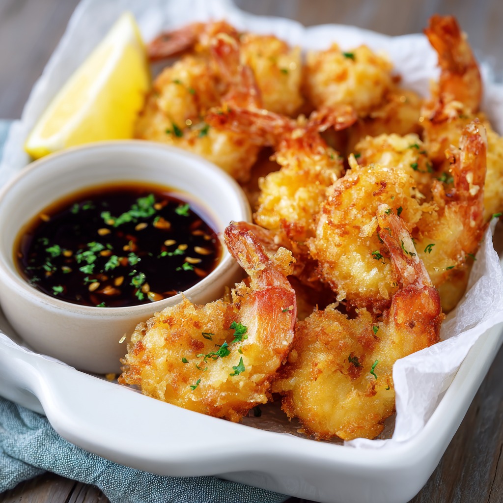 Air Fryer Frozen Shrimp Tempura​