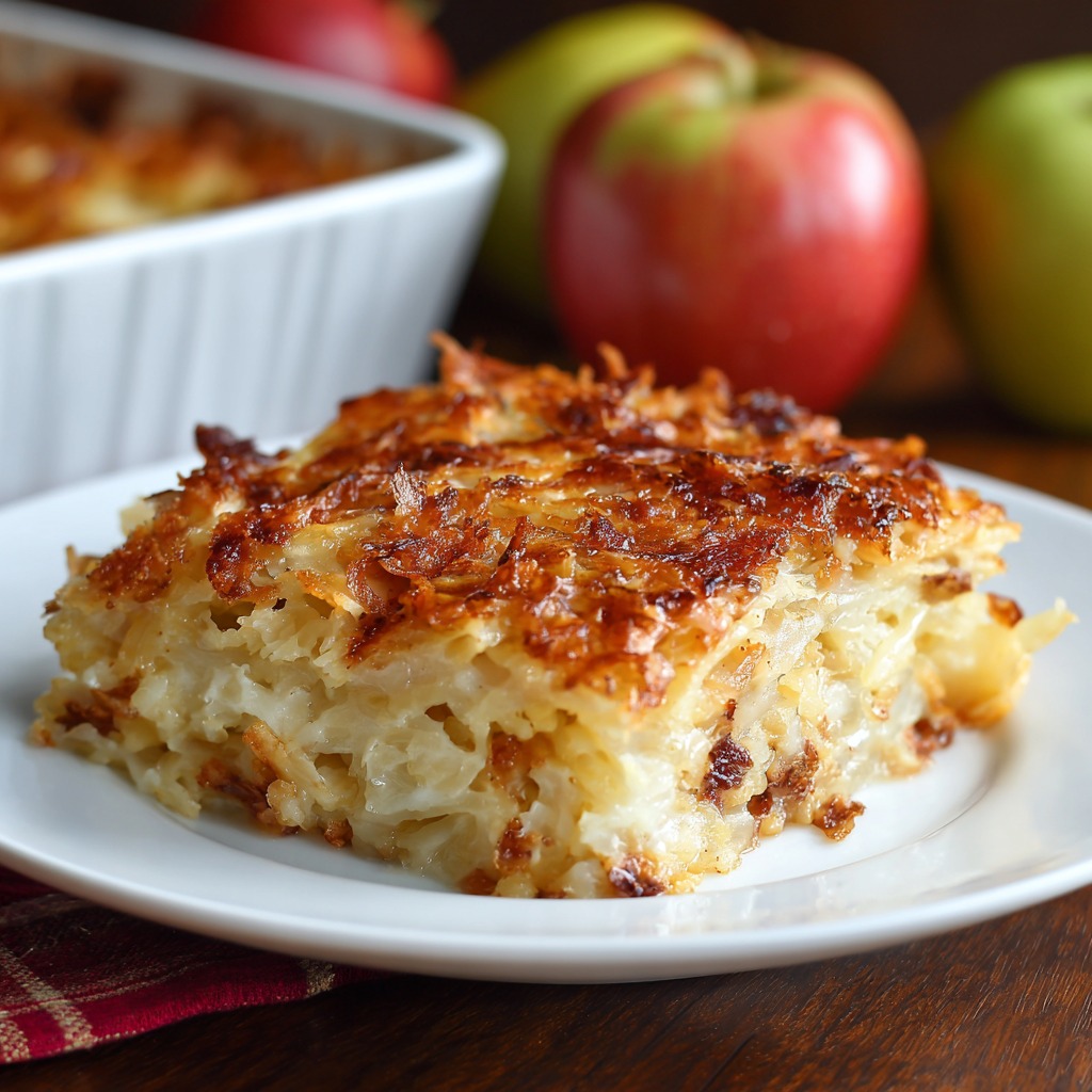 Apple Kugel Recipe Kosher
