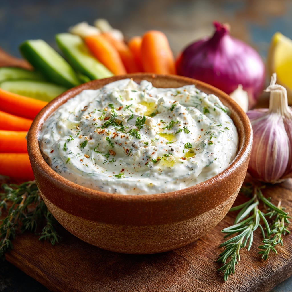 Greek Yogurt Ranch Dip Recipe