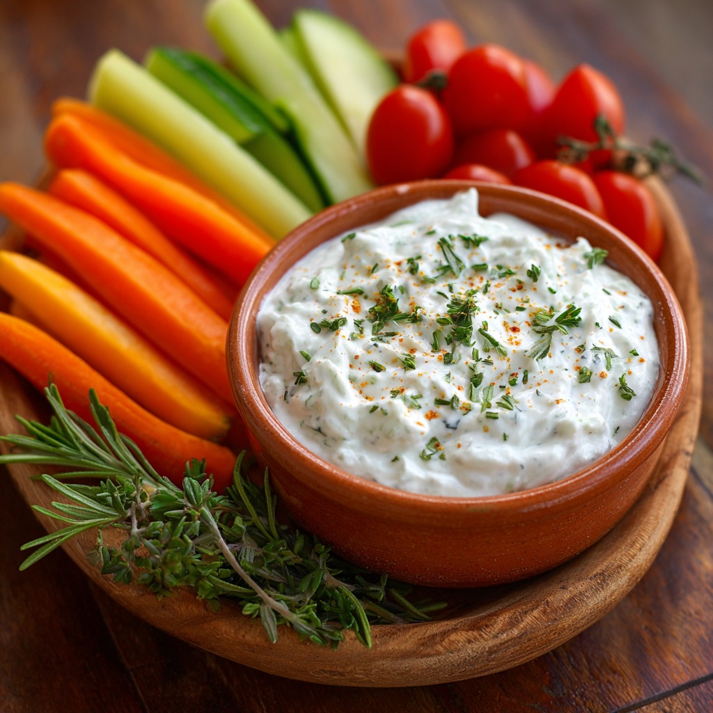 Greek Yogurt Ranch Dip Recipe