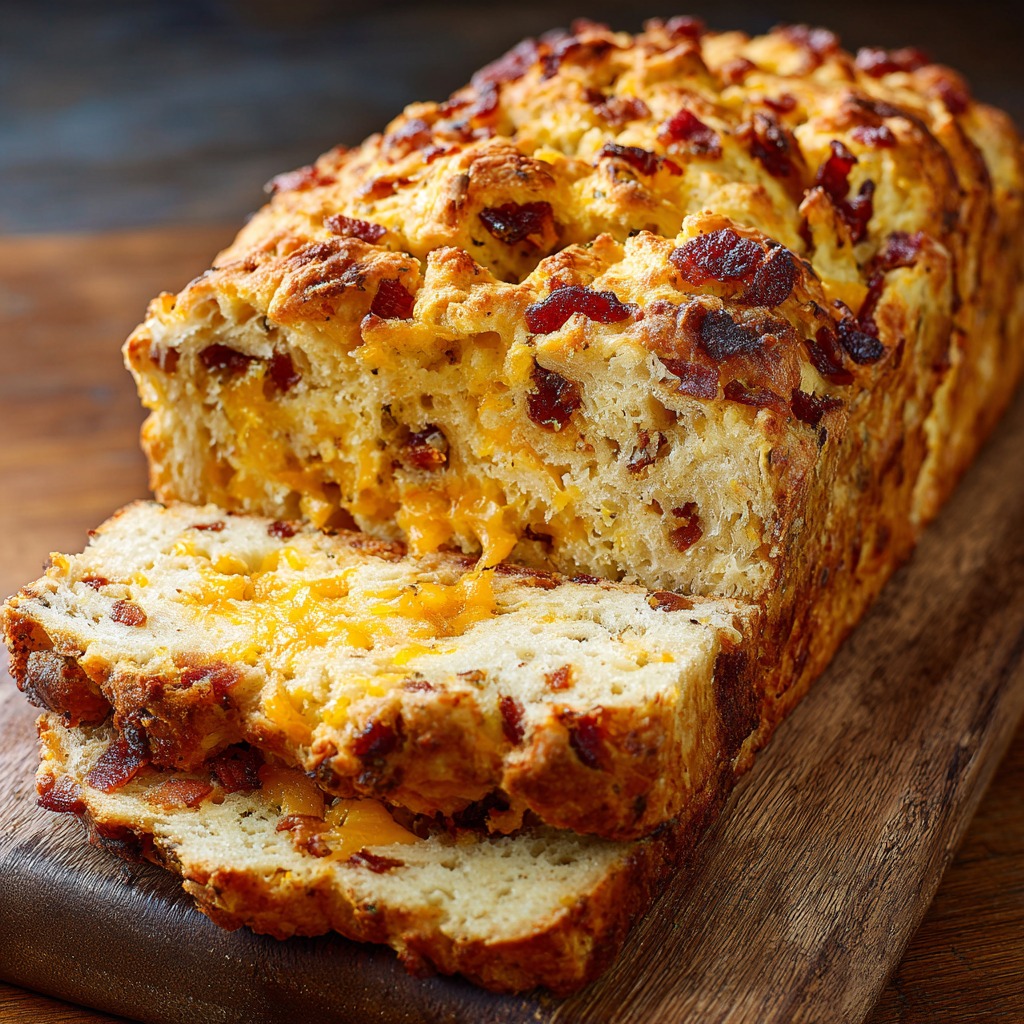 Bacon Cheddar Bread Recipe