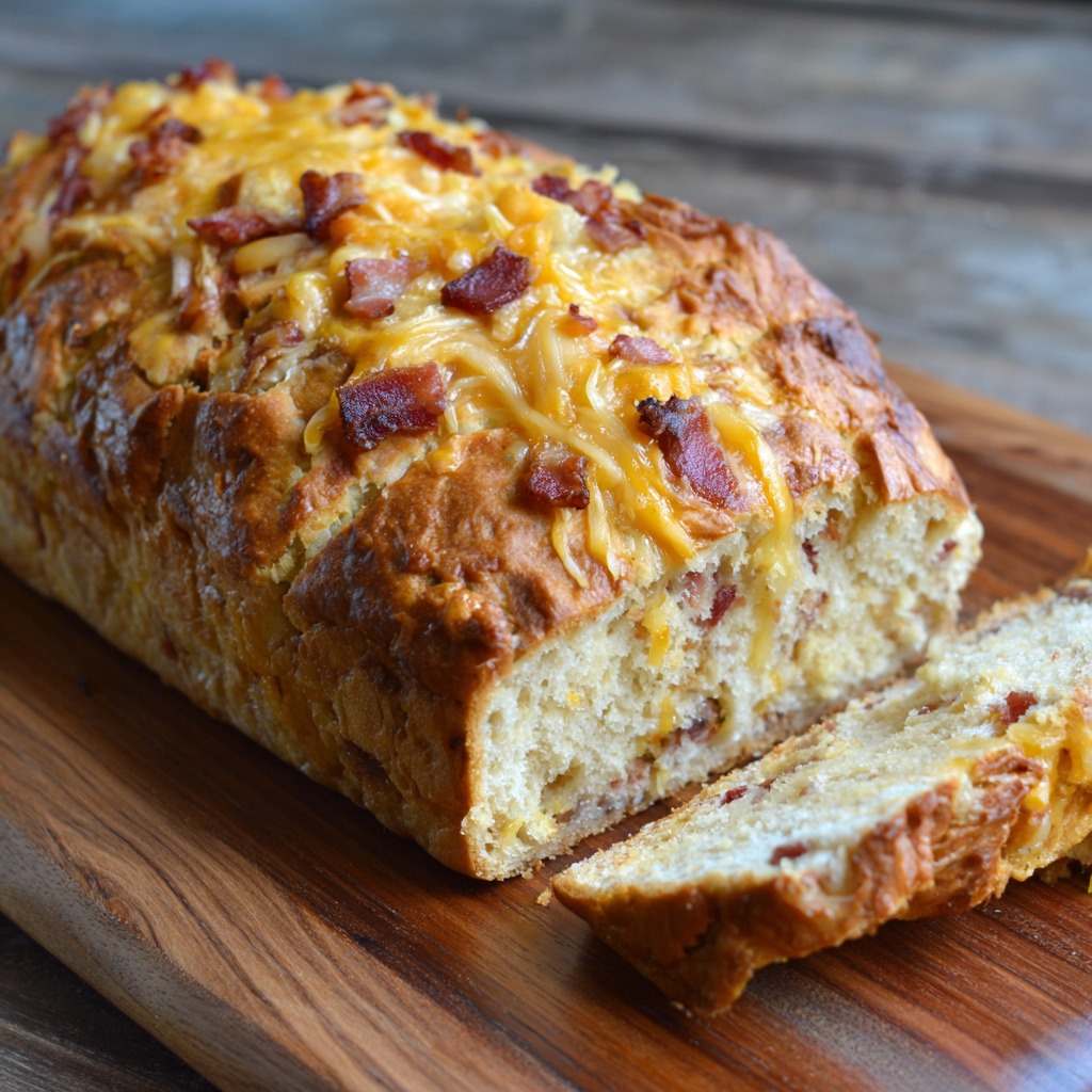 Bacon Cheddar Bread Recipe