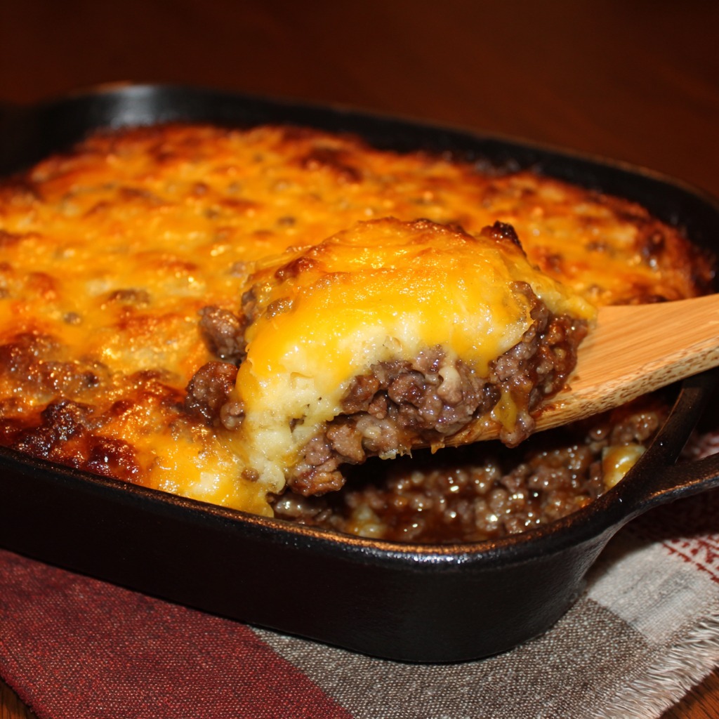 Amish Hamburger Steak Bake Recipe​