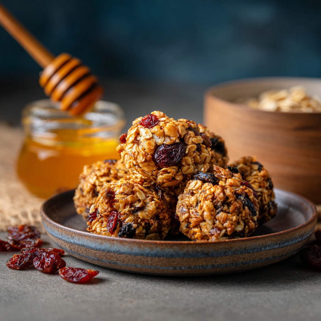 Baked Granola Bites Recipe