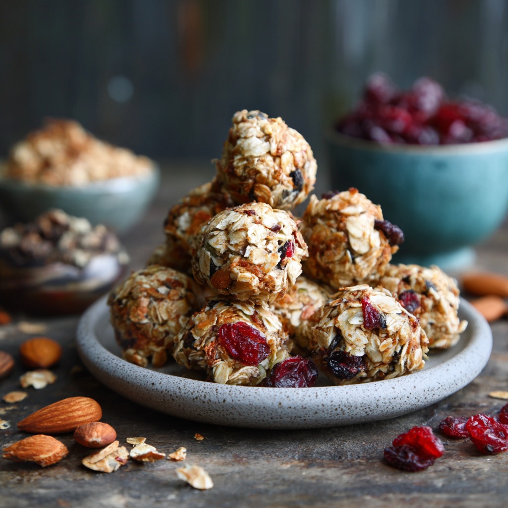 Baked Granola Bites Recipe