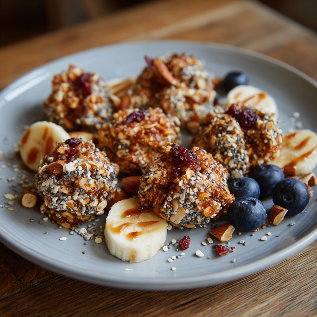 Baked Granola Bites Recipe