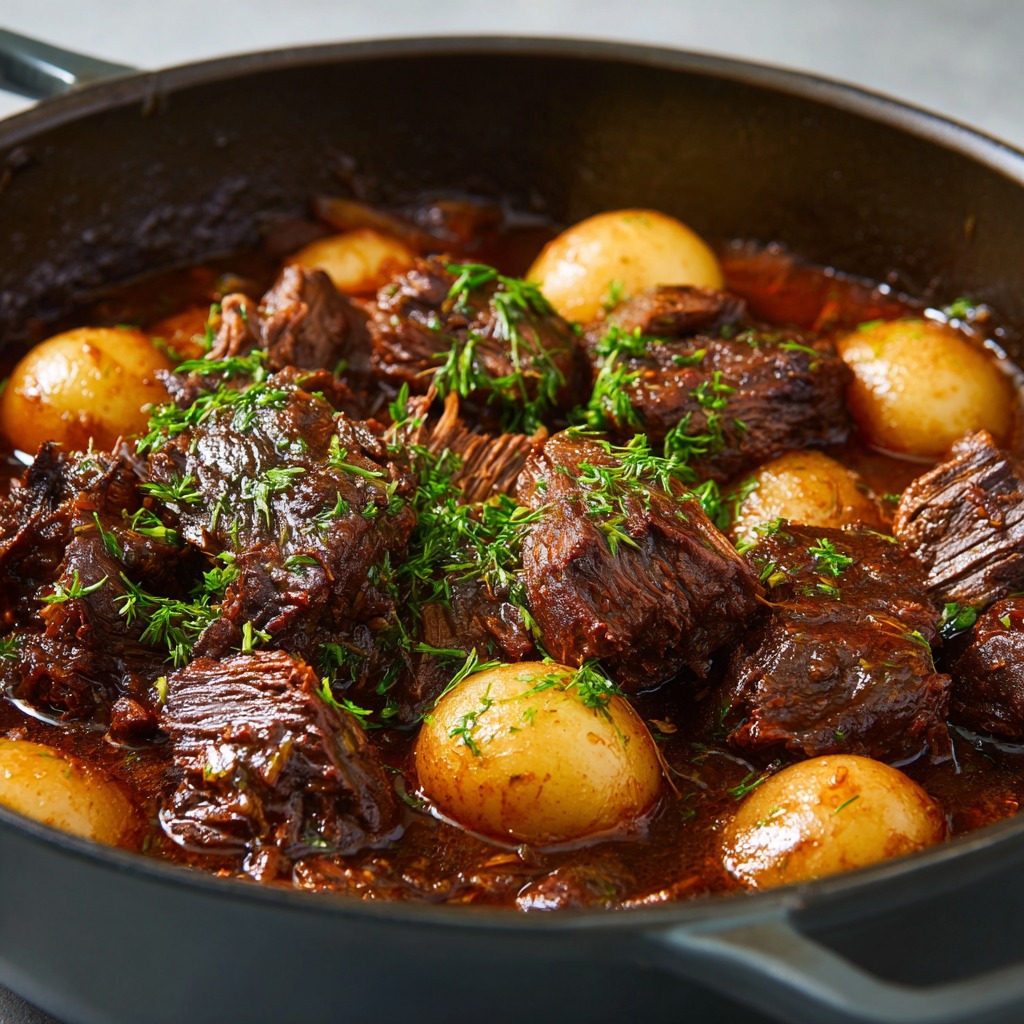 Braised Mock Chuck Recipe