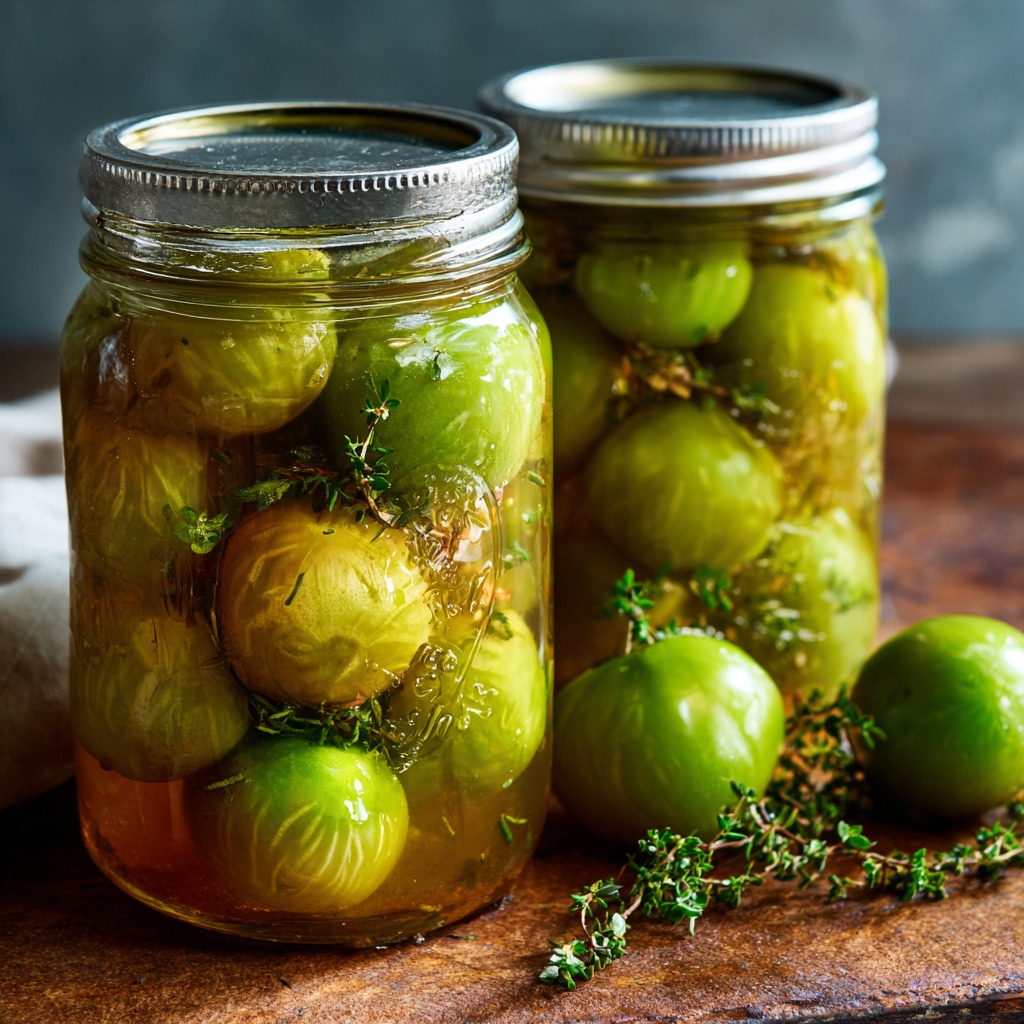 Canned Green Tomatoes Recipe