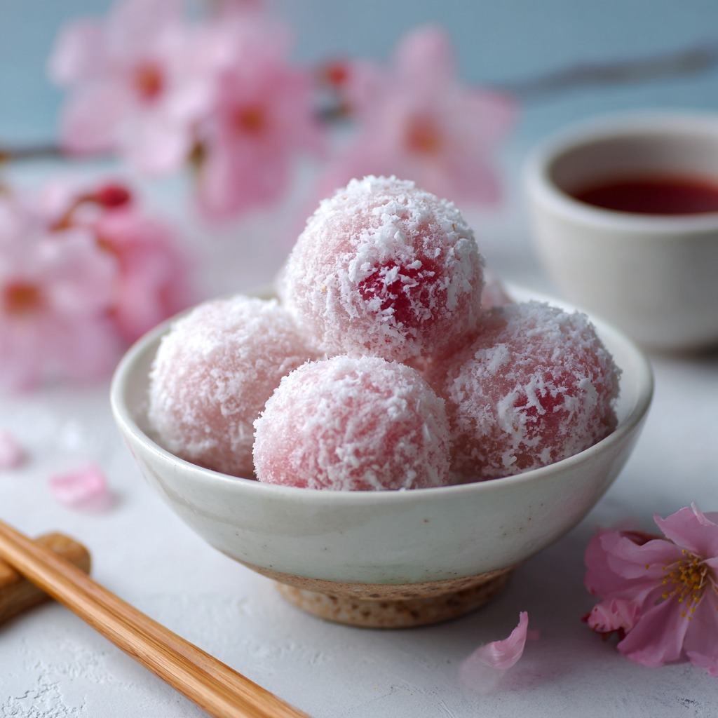 Cherry Blossom Mochi Recipe