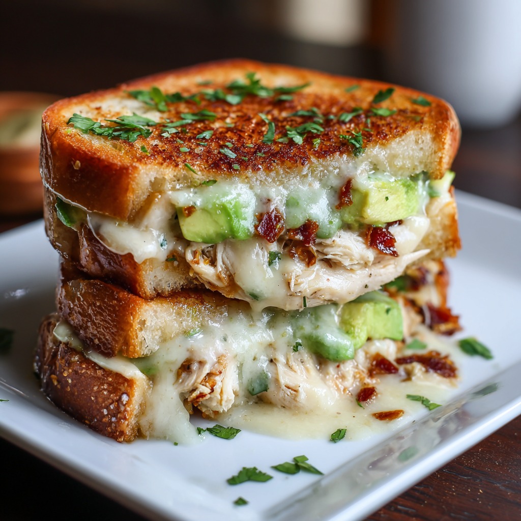 Chipotle Chicken Avocado Melt Recipe​