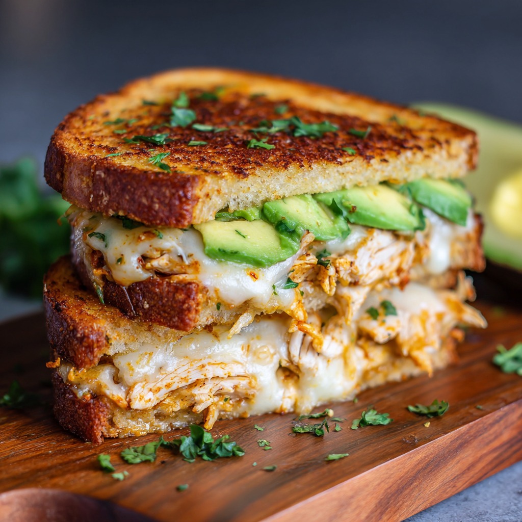Chipotle Chicken Avocado Melt Recipe​