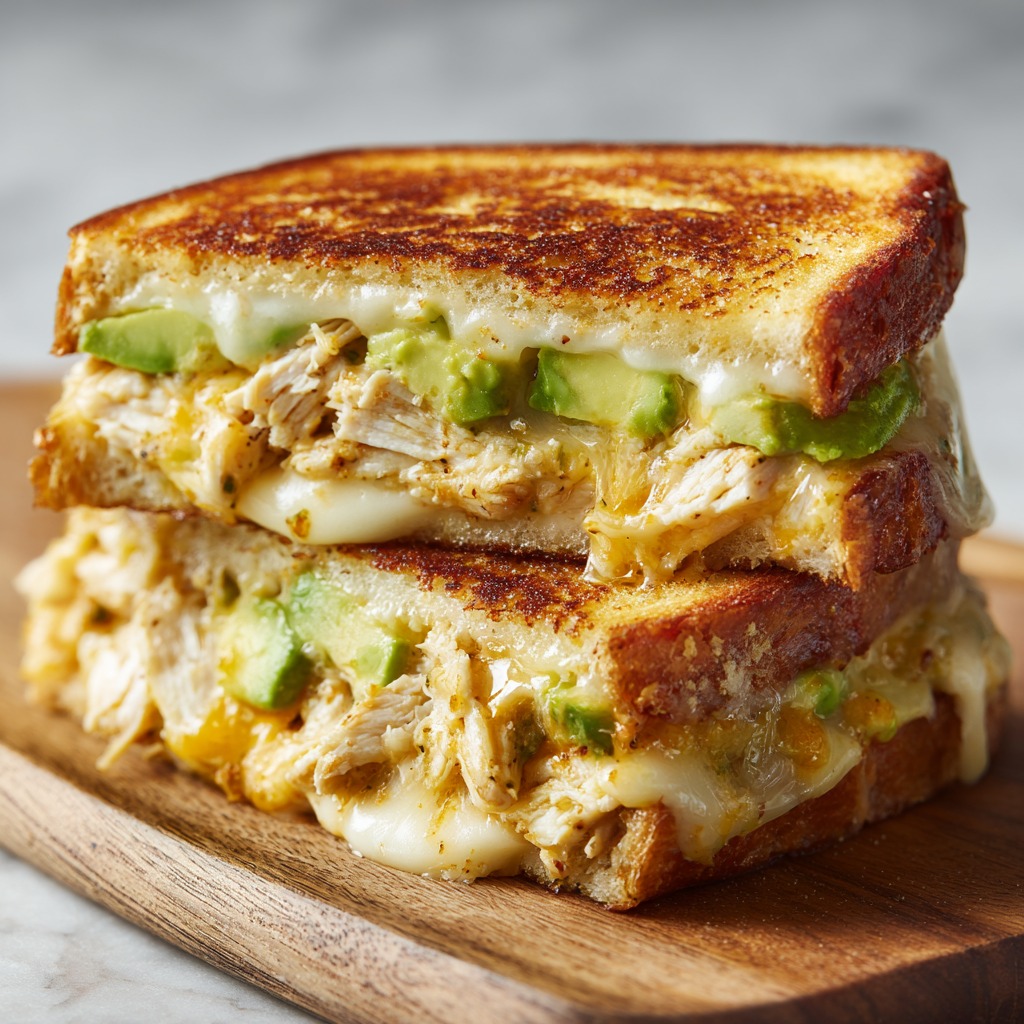 Chipotle Chicken Avocado Melt Recipe​