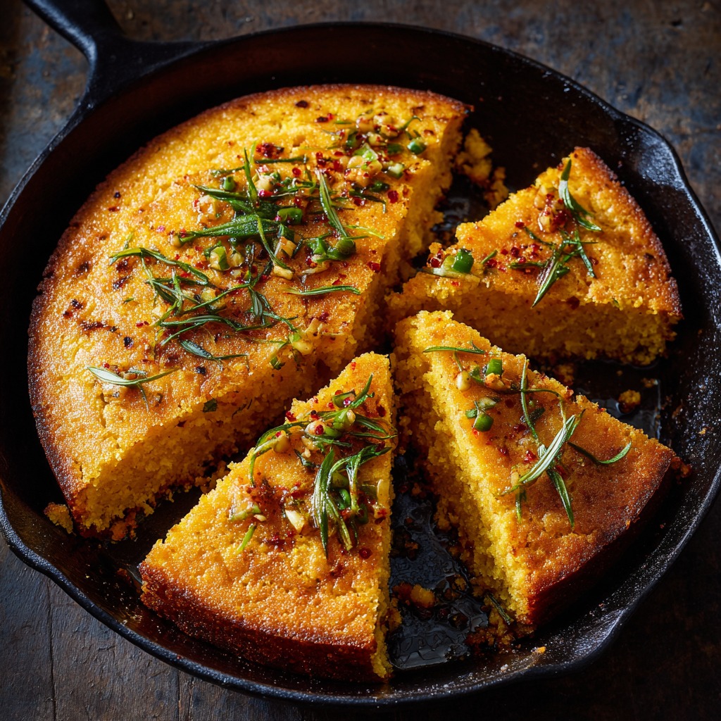 Cornbread With Polenta Recipe