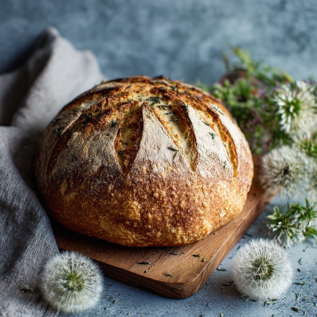 Dandelion Bread Recipe