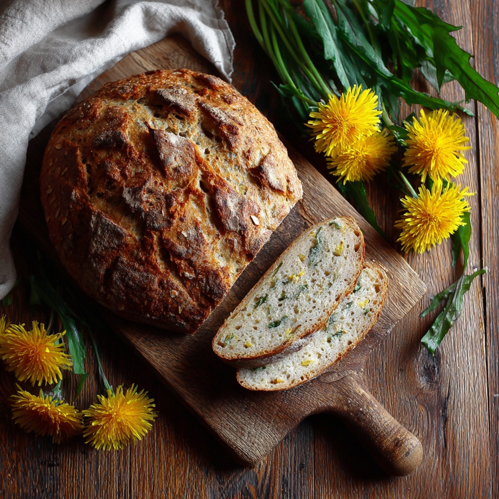 Dandelion Bread Recipe