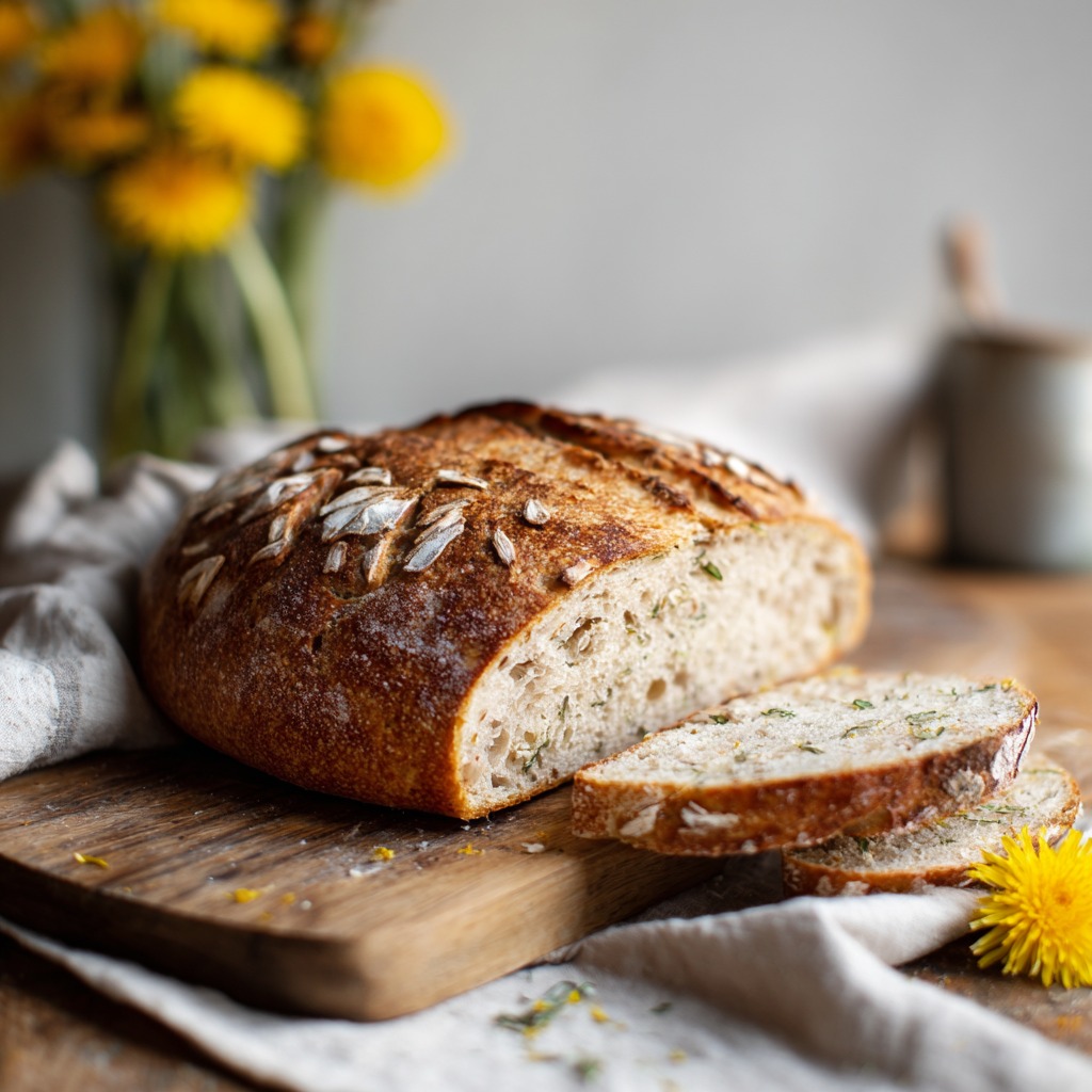 Dandelion Bread Recipe