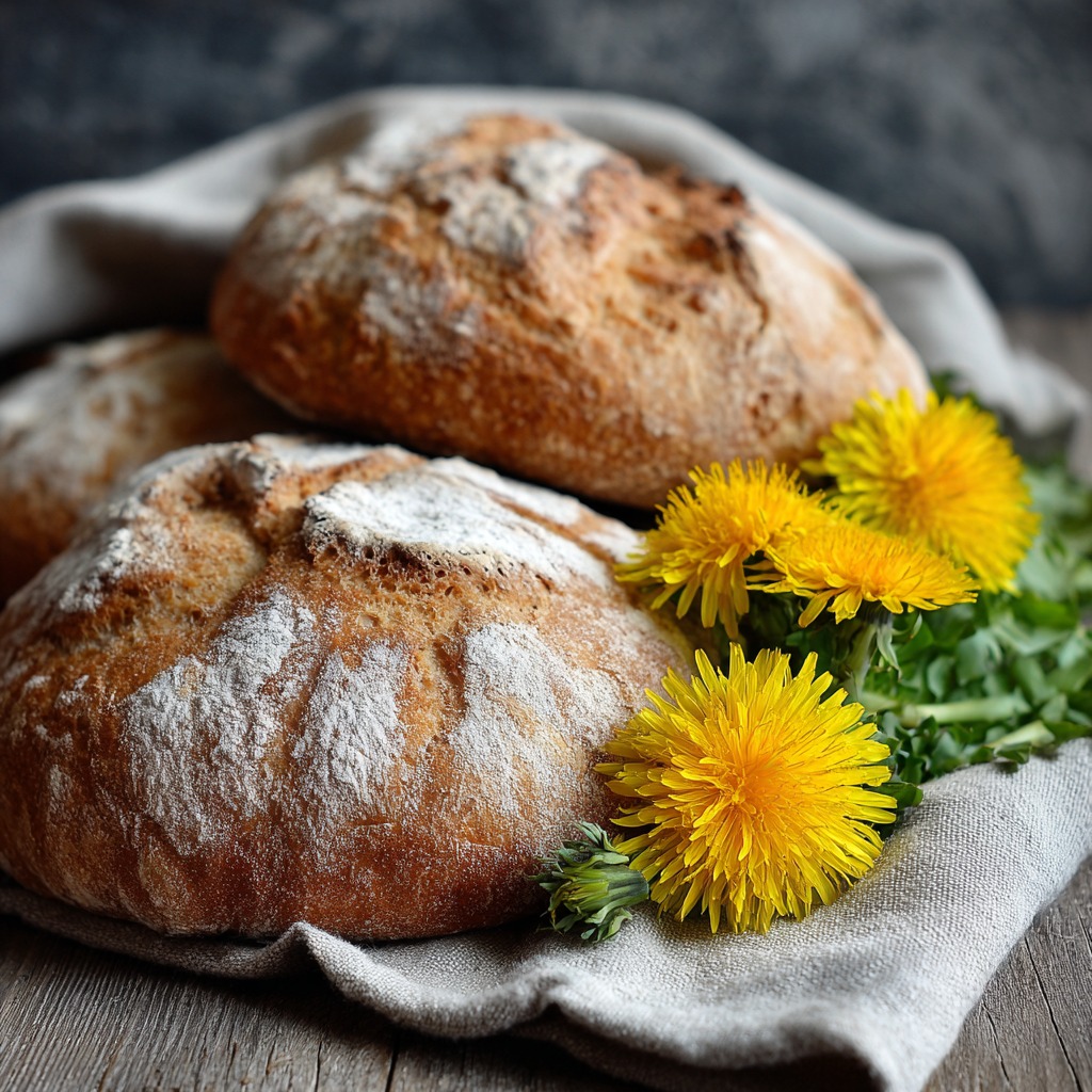 Dandelion Bread Recipe