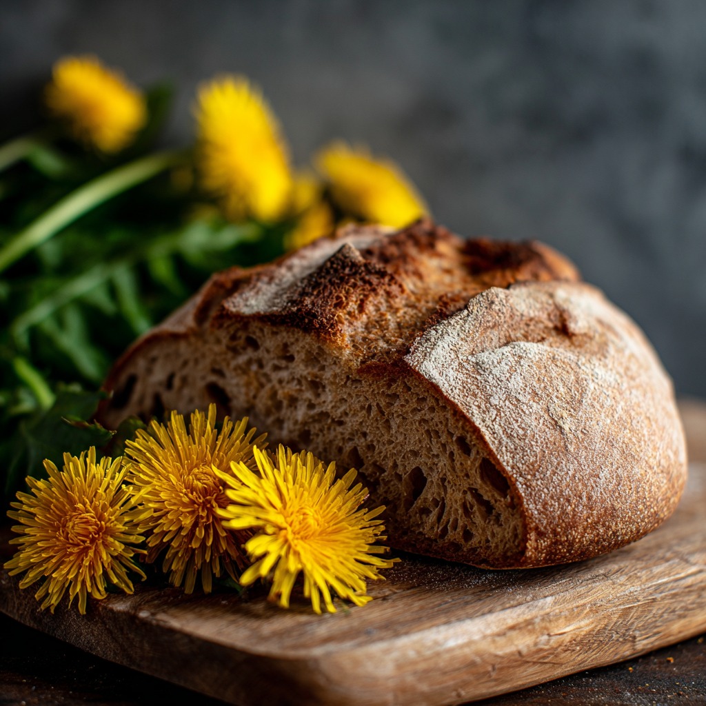 Dandelion Bread Recipe