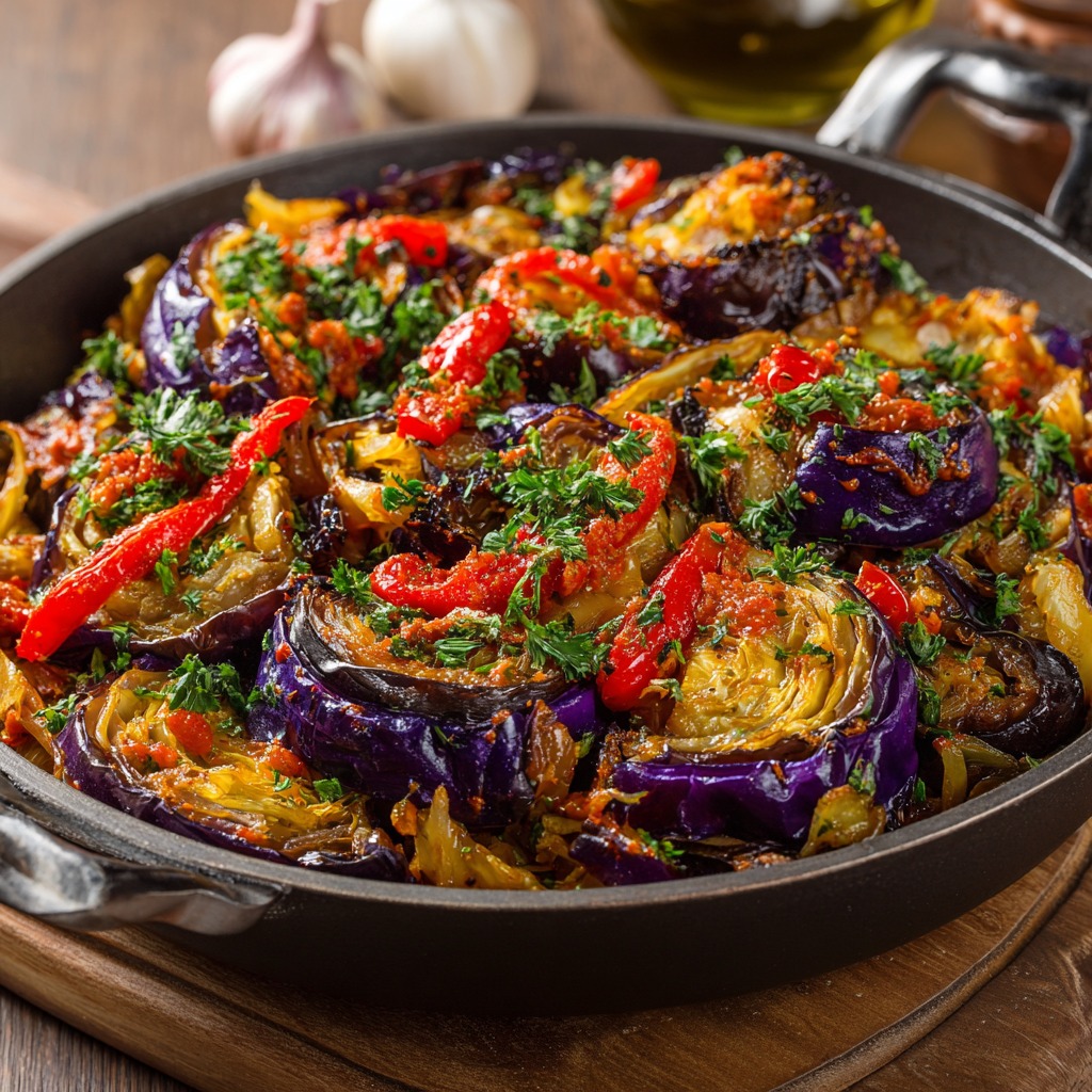 Eggplant Cabbage Recipe