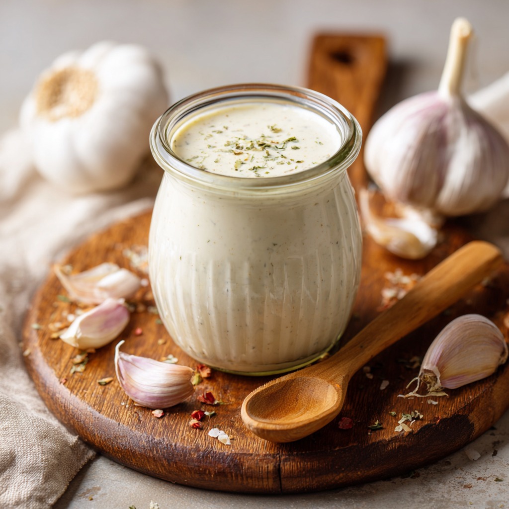Garlic Ranch Dressing Recipe​