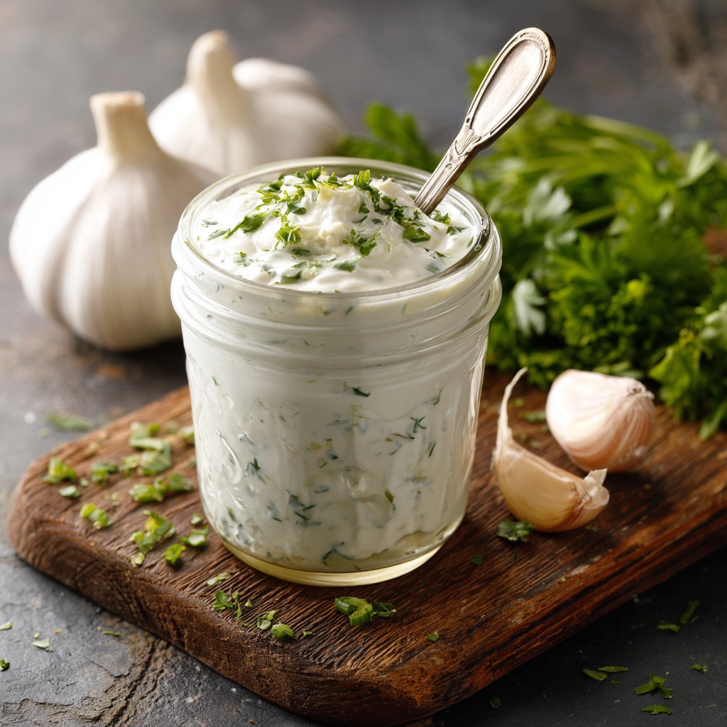 Garlic Ranch Dressing Recipe​